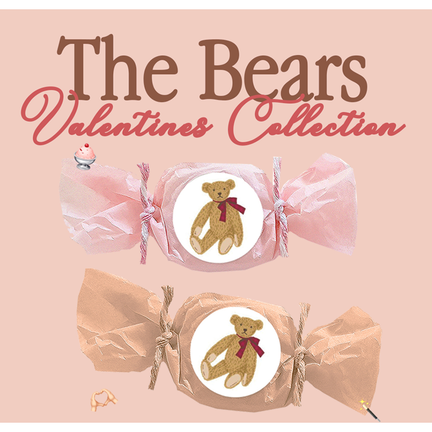 TORIAROMA | Candy x Candle รุ่น Pink & Brown Bear 💐🤍 เทียนหอมสุ่ม มาในแพ็คเกจสุดน่ารัก