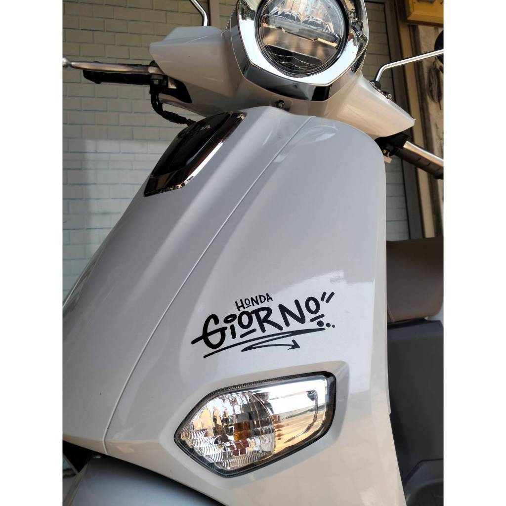 Honda Giorno  สติ๊กเกอร์ Giorno ดำด้าน