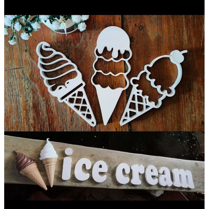 อักษรพลาสวูด เค้ก ,ไอติม , ไอศครีม, ice cream , บิงซู