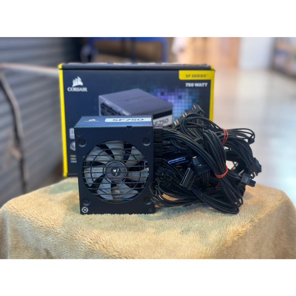 พาวเวอร์ซัพพลาย  Corsair Power Supply SF750 750Watt 80+ Platinum  (CP-9020186-NA)