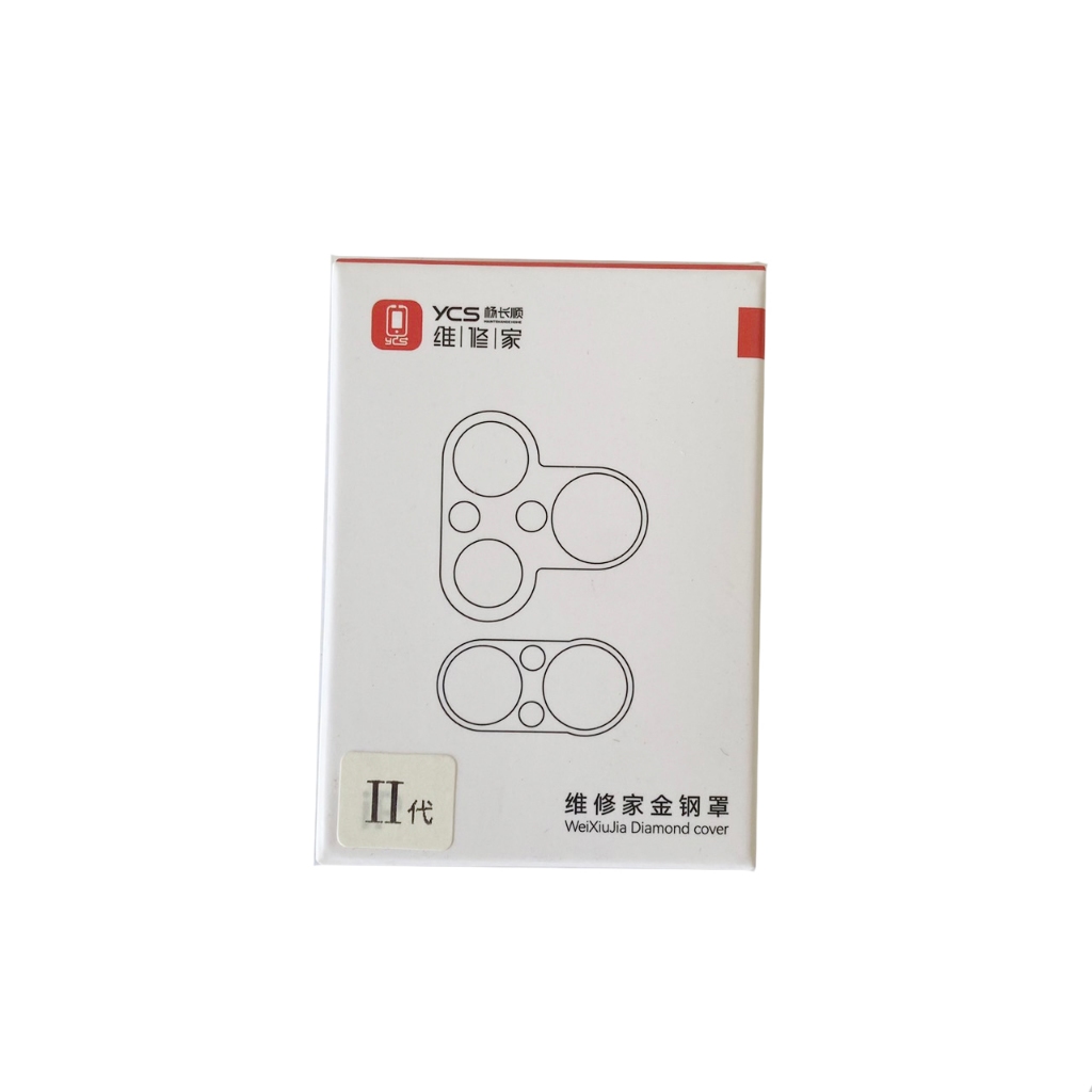 YCS Diamond Cover iPhone เลนส์กันฝุ่นซ่อมโทรศัพท์มือถือป้องกันฝุ่นกล้องป้องกันแม่เหล็ก