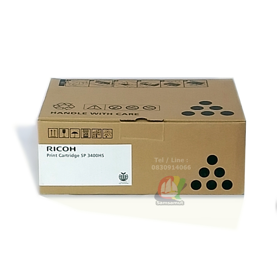 Ricoh SP3400HS หมึกโทนเนอร์ แท้ 11SP3400TN สีดำ  sp3400n  , sp 3400sf ,  sp3410dn  พิมพ์  5,000 แผ่น
