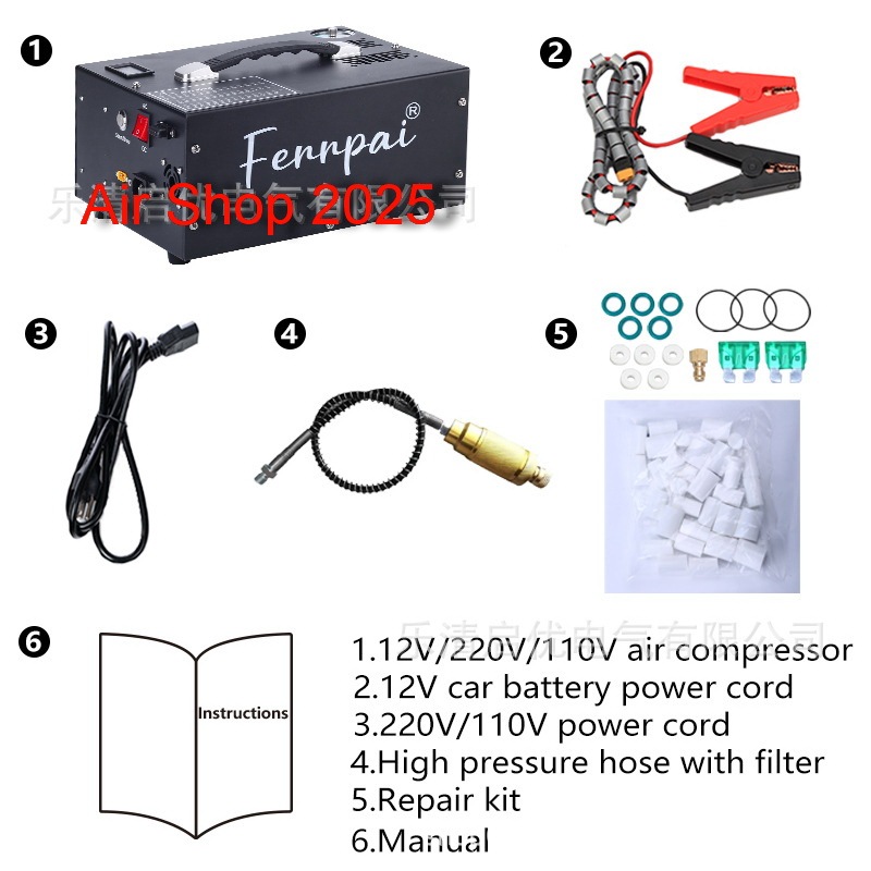 [ส่งไทย]#ปั้ม PCP 12VAUTO## หม้อแปลงในตัว!!! (เจ้าอื่นไม่แถม)### ส่งเฟรชทุกวัน ไม่มีวันหยุด ###