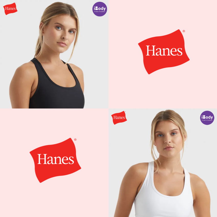 (Hanes®) Sport Bar Women's สปอร์ตบรา เสื้อชั้นในสำหรับผู้หญิง