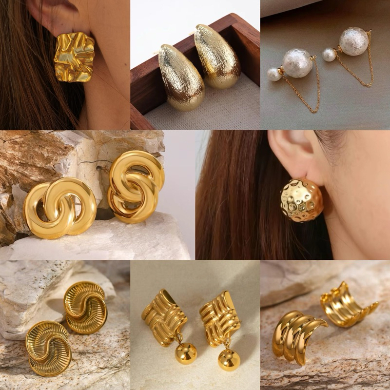 LITAS : EARRING COLLECTION ต่างหู ต่างหูพรีเมี่ยม ต่างหูเเฟชั่น