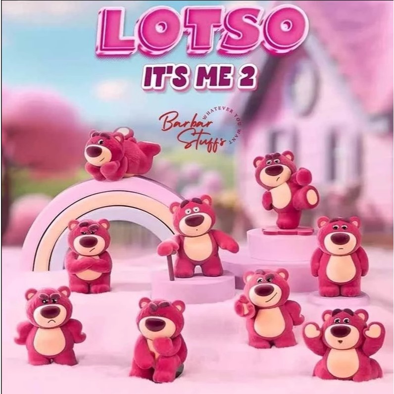 📌[พร้อมส่ง]📌โมเดลลอตโซ่ Disney Lotso It's Me 2  By 52 TOYS งานลิขสิทธิ์ของแท้