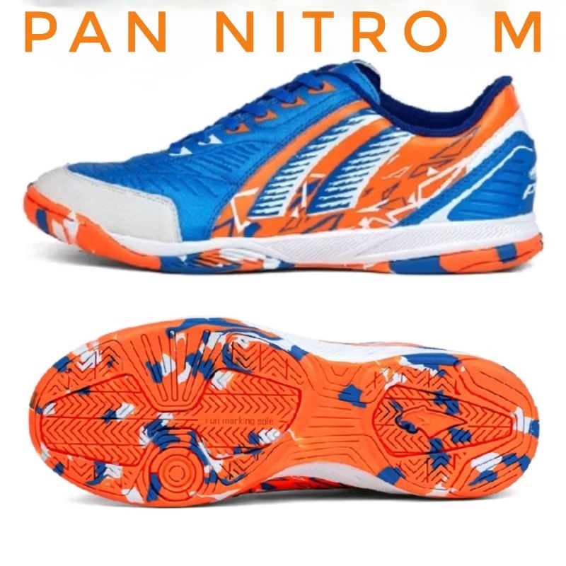 (PANลิขสิทธิ์💯)ไซส์ 39-45 รองเท้าฟุตซอล PAN NITRO M พื้นไฟล่อนเบา - รูปที่ 2