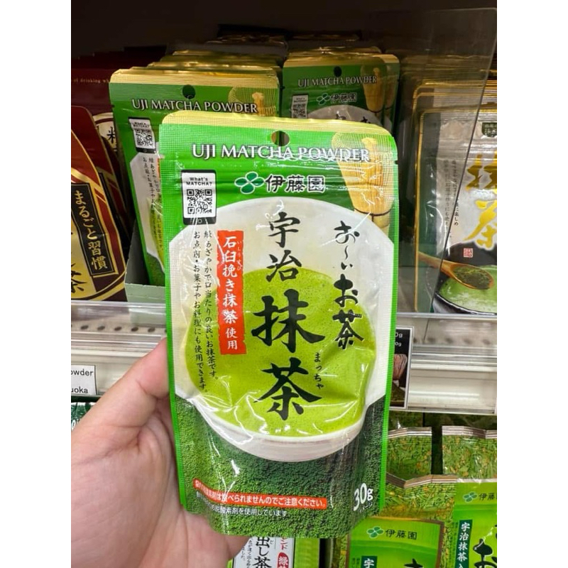 ✅ พร้อมส่ง ✅ Itoen Uji Matcha 30g ผงอุจิมัทฉะแท้จากประเทศญี่ปุ่น