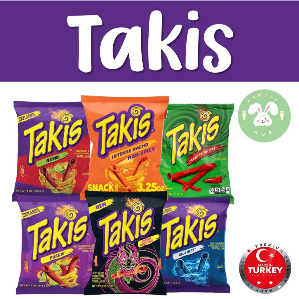 Fuego Hot Chili & Lime Tortilla Chips ขนมข้าวโพด Takis Fuego รสชาติจัดจ้าน เผ็ดแซ่บปาก