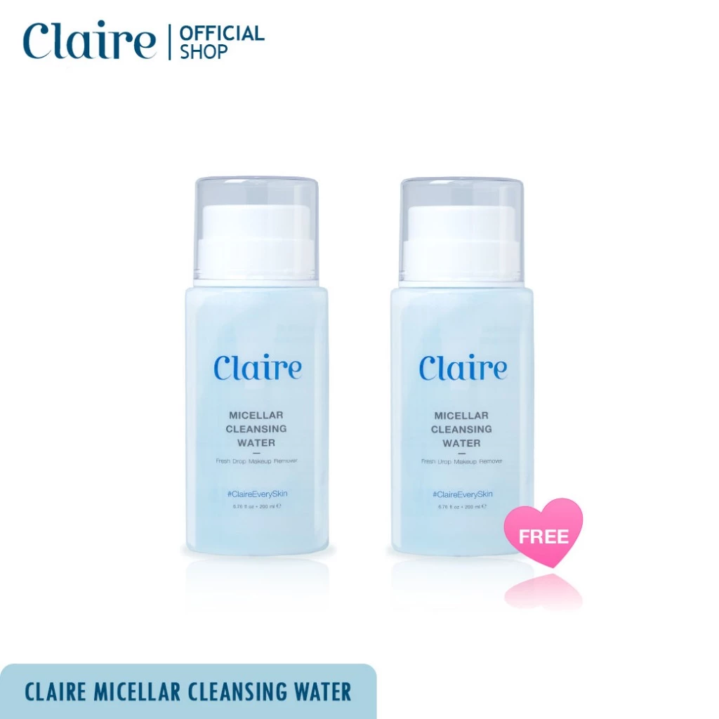 Claire Micellar Cleansing Water Buy 1 Get 1