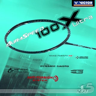 Victor ไม้แบดมินตัน รุ่น ARS-100X ULTRA G 4U แถมเอ็น กริป ซอง