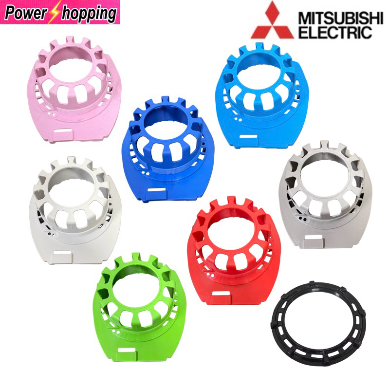 ฝาครอบหน้ามอเตอร์ พัดลม MITSUBISHI มิตซูบิชิ 16-18" นิ้ว Part No.F03502L10/ F03502L03/F03502L06  อะไหล่พัดลม