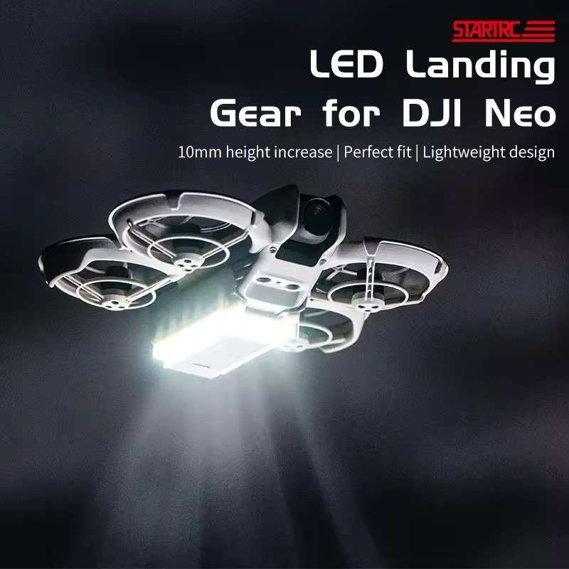 STARTRC NEO LED Landing Gear Night Flight Light Lightweight Tripod Rechargeable Lighting for DJI Neo