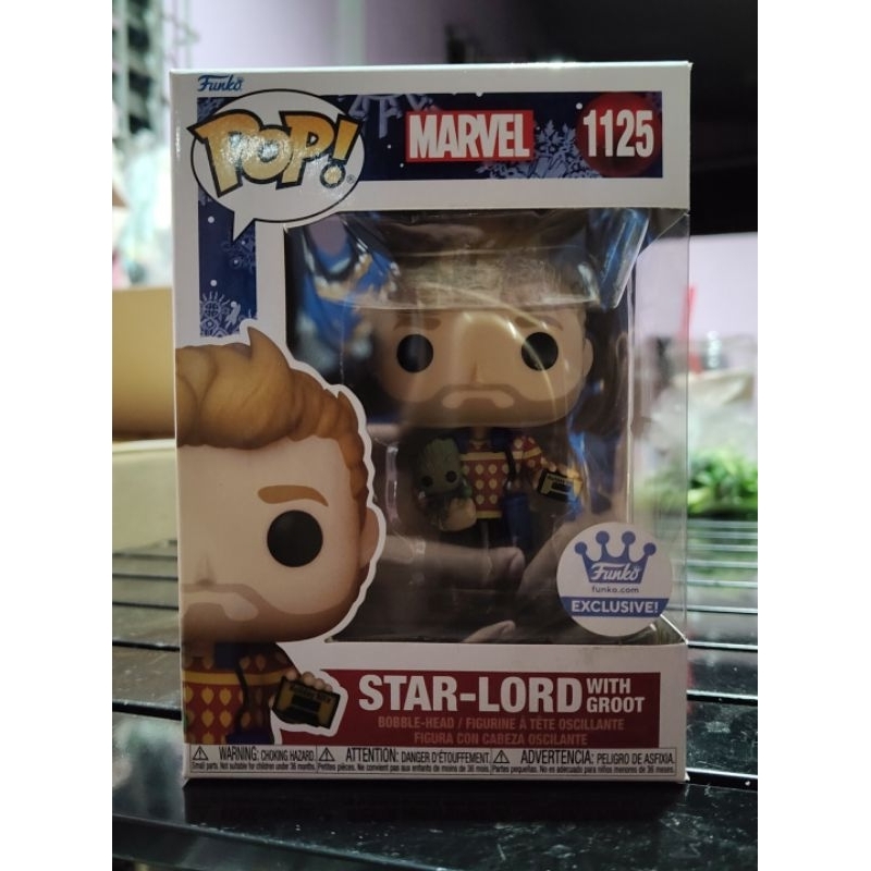 Funko Pop - Marvel - StarLord with Groot
