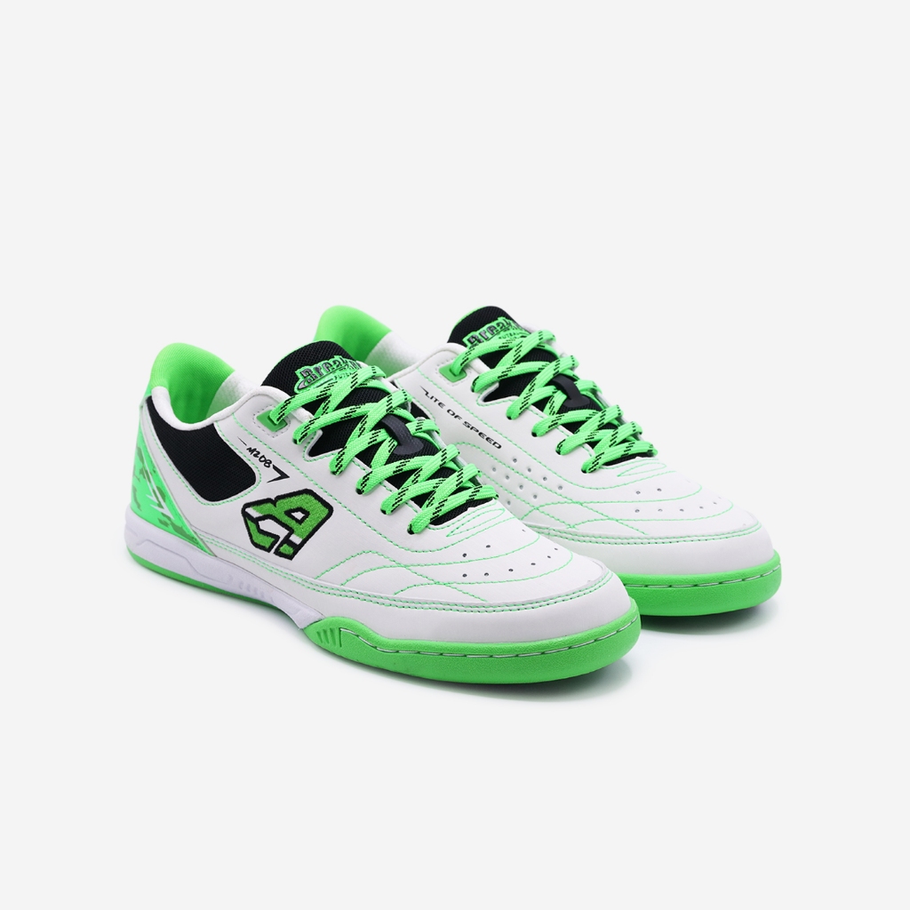 Breaker รุ่น Breaker  Lite CDR-3 (BK208)  รองเท้าฟุตซอลเบรกเกอร์ สี White Green