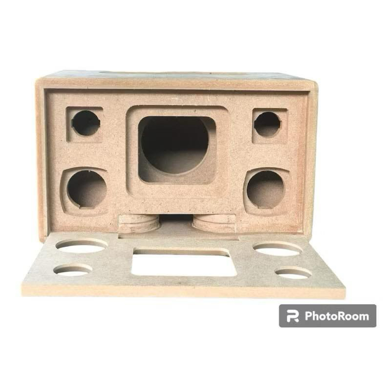 ตู้งานดิบรุ่น 250 (4.5“+2.25”+1.5“)พอทลมหน้า ไม้mdfหนา12mm.