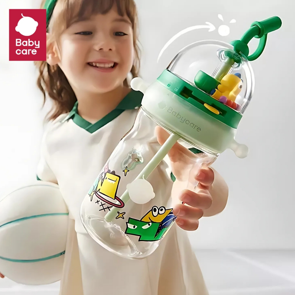 BabyCare แก้วหัดดื่มT-REX Shooting-Game Cup วัสดุTritan