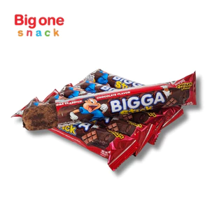 บิ๊กก้า สติ๊ก ข้าวโพดอบกรอบแท่งสอดไส้ครีม 10ก. Bigga Stick Corn Snack with Cream Filling 10g.