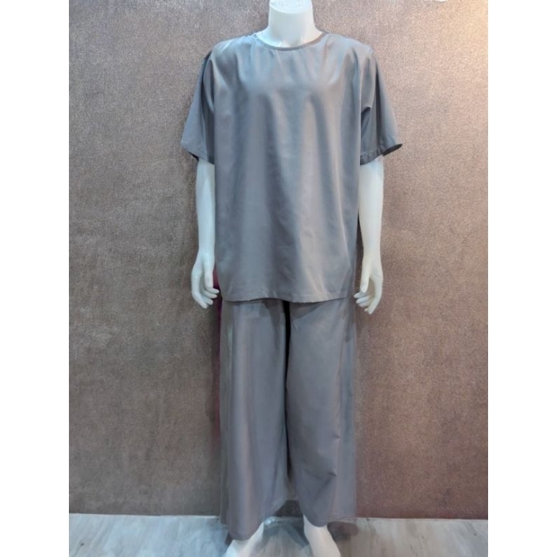 ชุดผู้ป่วย ชุดคนไข้ (กระดุมหลัง)