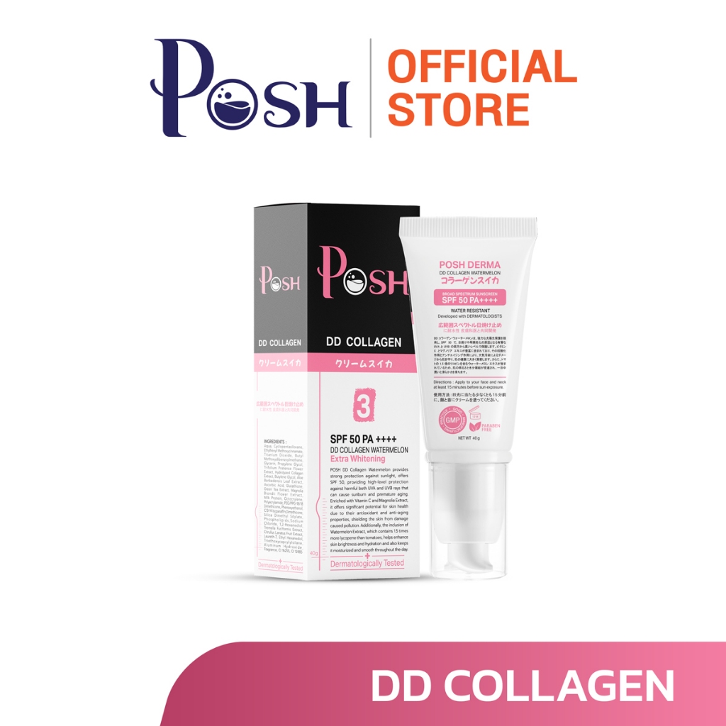 Posh Derma DD collagen watermelon Extra Whitening 40 g