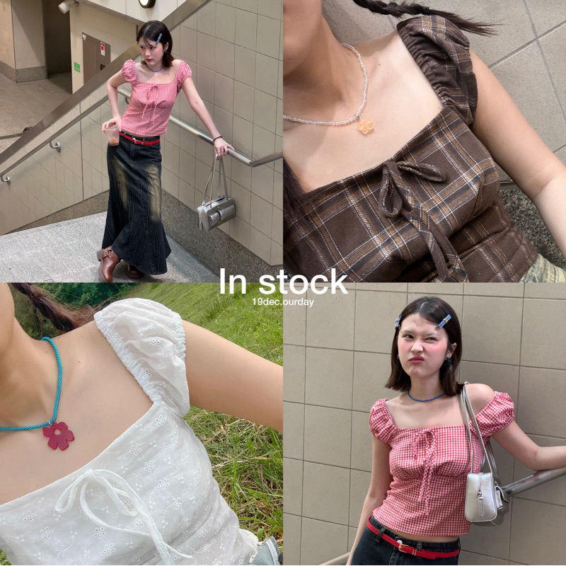 ( 14 ) คนดี เสื้อแขนน่ารัก เสื้อปาดไหล่