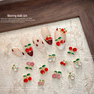 เชอรี่เพชรแต่ง10ชิ้นต่อสี
