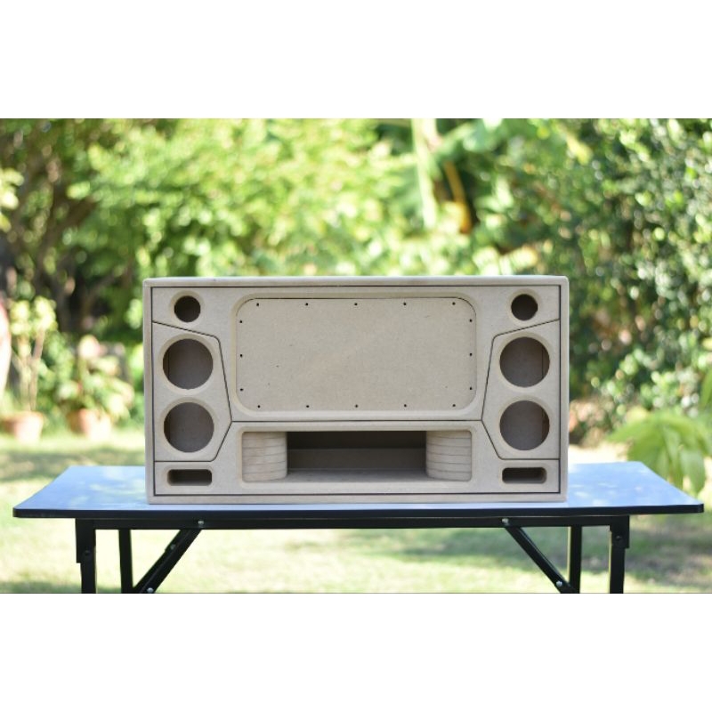 ตู้แบนพาส 8 นิ้ว ซับคู่ AE 28 44 23 BP-T