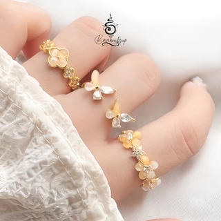 ✨ผ่านพิธี✨แหวนหินซันสโตน หินนำโชครุ่งโรจน์ทุกด้าน เสริมความมั่นใจ อำนาจ บารมี