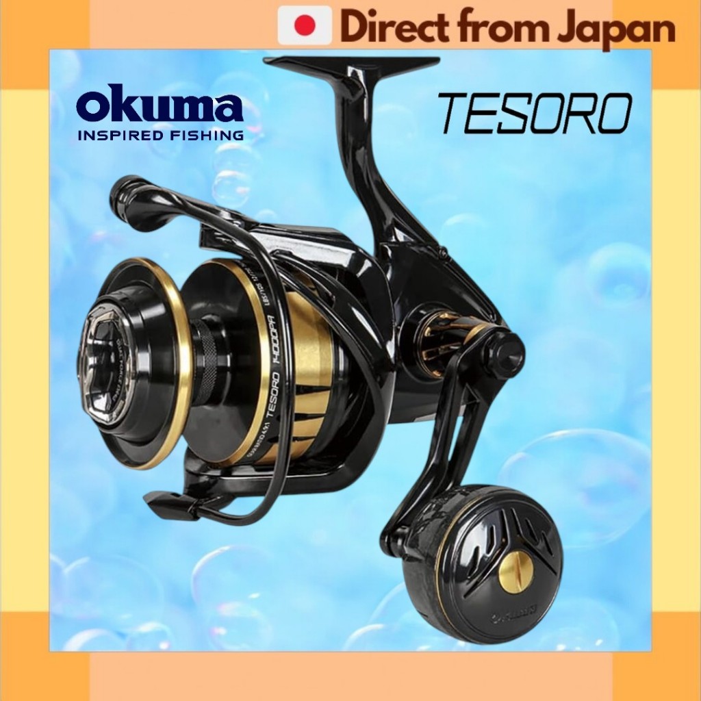 ZENITH Okuma TESORO Saltwater Spinning Reel – High Performance & Durability [Japan Shipped]