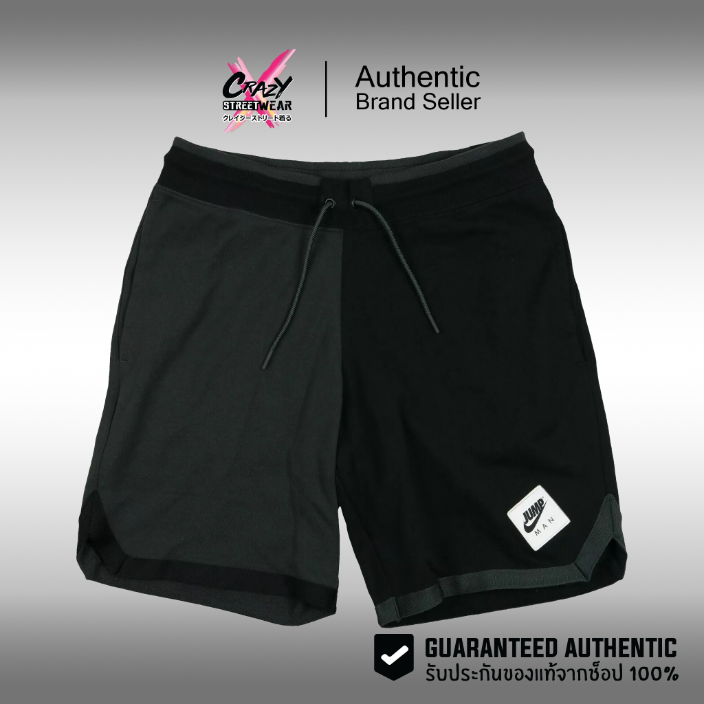 กางเกงขาสั้น Nike Jordan MJ Fleece Shorts ของแท้ 100% (DC4224-010) สินค้าลิขสิทธิ์แท้ Nike กางเกงแฟช