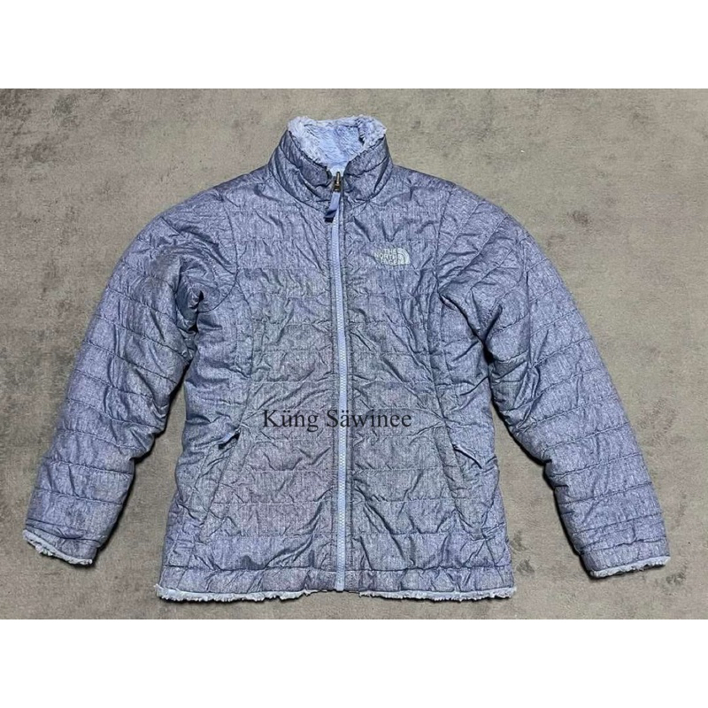 The North Face Light Down /ผ้าฟลีซ Mเด็ก ใส่ได้2 ด้าน