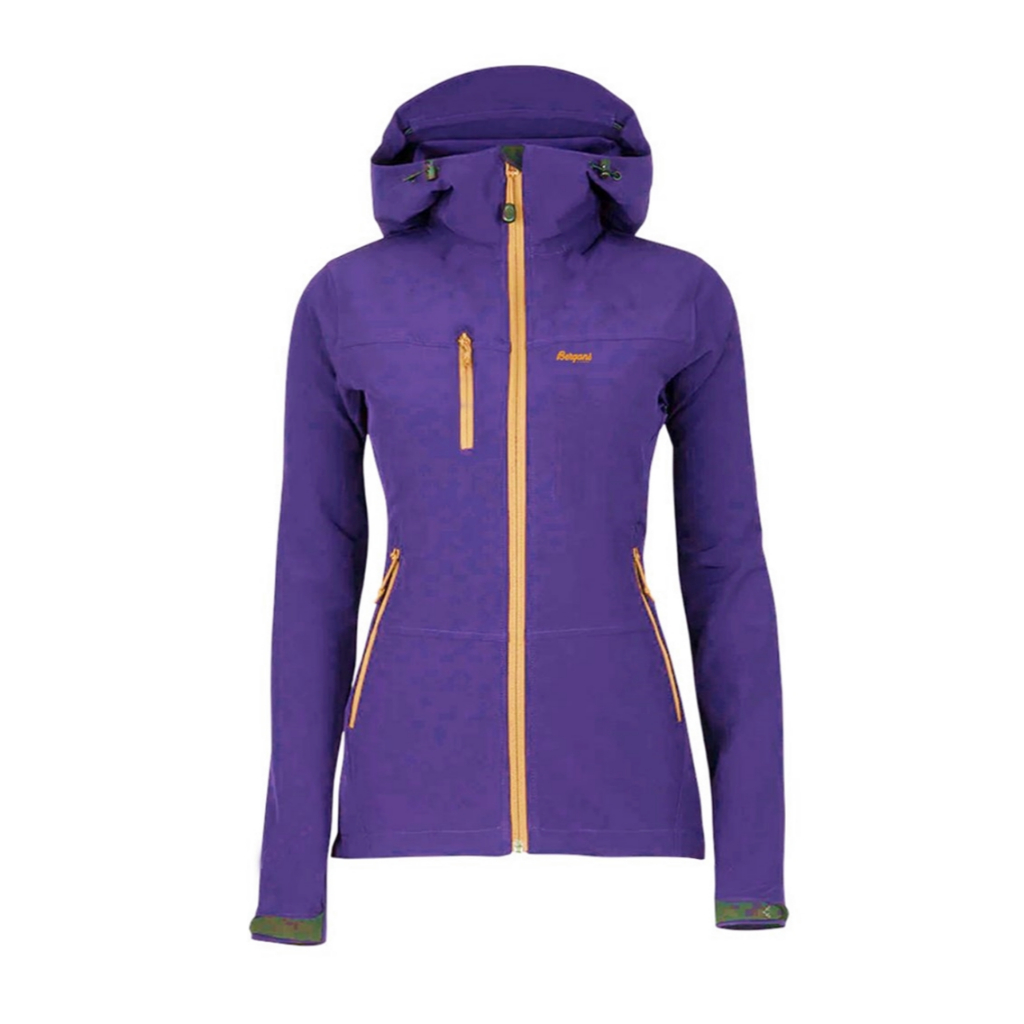แจ็คเก็ต Bergans Kjerag Soft-Shell (Norway) สีม่วง (36-38"/26")