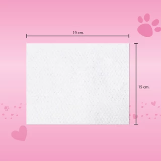 Jabs Happy Pets Wipes ทิชชู่เปียก สัตว์เลี้ยง แจ๊บส์ 80 แผ่น x3