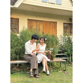 Couple Dobby Mini Dress เสื้อคู่มินิเดรส