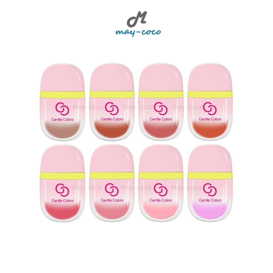 Free Gift บลัชออน Gentle Colors Air Blush แอร์บลัช ลิควิดบลัช ทาแก้ม แก้มสวย ละมุน สีชัด กันน้ำ กันเหงื่อ ติดทน