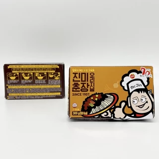 Jinmi Black Bean Paste 300g ซอสจาจังเมียน ซอสชุนจัง เต้าเจี้ยวดำ ซอสถั่วดำเกาหลี 춘장