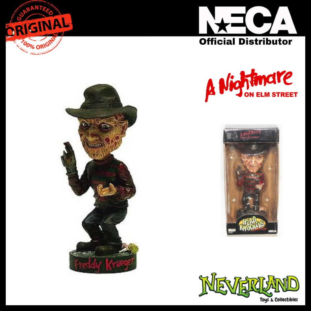 (SOLD OUT) NECA Nightmare on Elm Street - Freddy Kruger Head Knocker (Bobble Head)