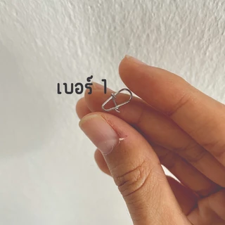 กิ๊บตกปลา กิ๊บตีเหยื่อปลอม DIAMOND สำหรับเกี่ยวเหยื่อ กิ๊บ Lock Snap ทำจากสแตนเลส ไม่เป็นสนิม