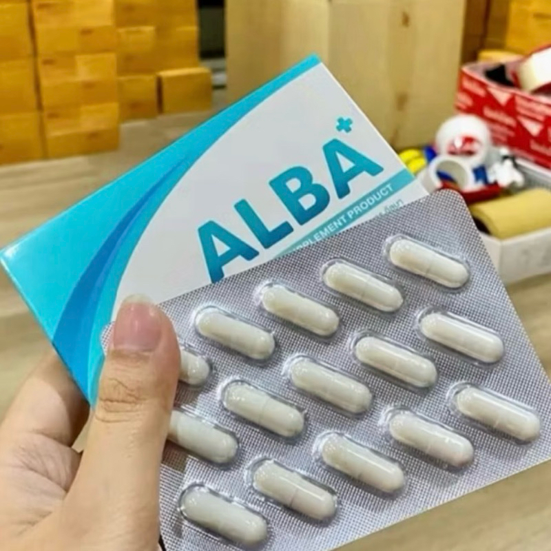 ALBA อัลบาวิตามินหยุดกรน กรนดังกรนมานาน หูอื้อ น้ำในหูไม่เท่ากัน 15 เม็ด