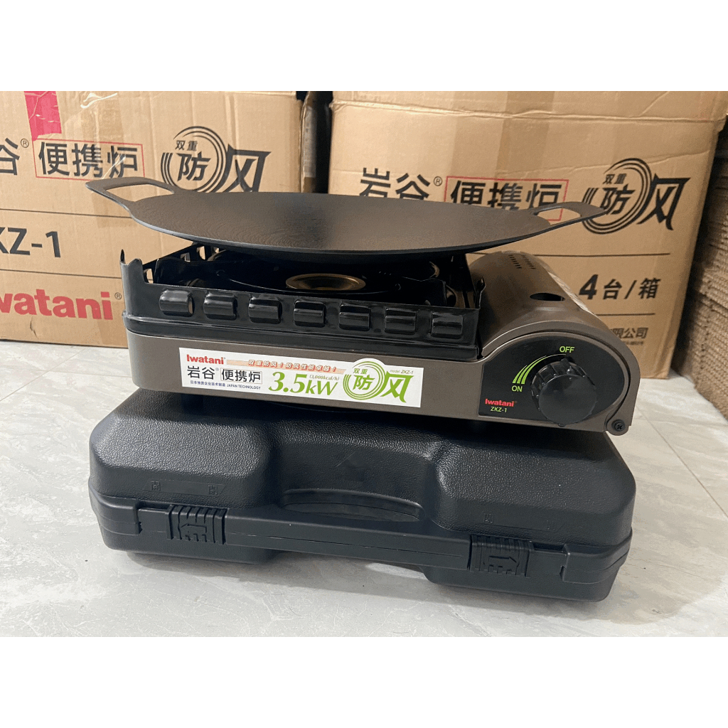 ZKZ-1 เตาแก๊สปิคนิค Iwatani เตาแก๊สแคมป์ปิ้ง (สินค้าส่งจากไทย)