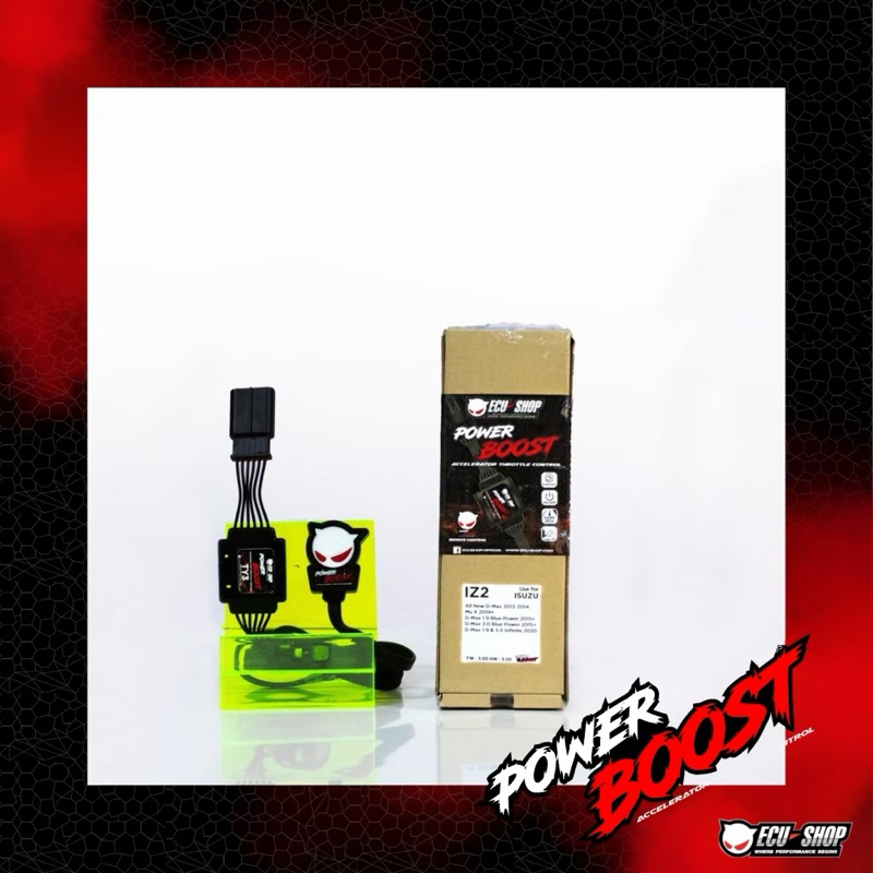 คันเร่งไฟฟ้า POWER BOOST 3 ระดับ และมีโหมดปิดควัน ของแท้ 100% จาก ECU SHOP