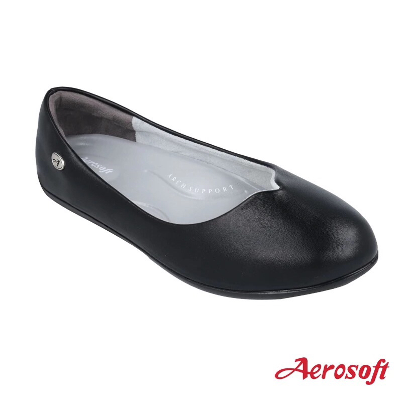 Aerosoft (แอโร่ซอฟ) รองเท้าคัทชูส้นแบน รุ่น CW308