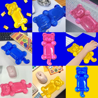 ส่งด่วน🧸💓ซิลิโคนรองข้อมือ Gummy Candy ที่รองข้อมือ น้องหมี จ…