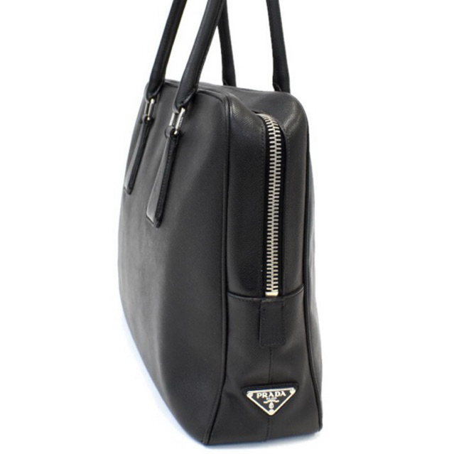 กระเป๋าเอกสาร Prada มือสอง ของแท้ 100% สี Nero Black