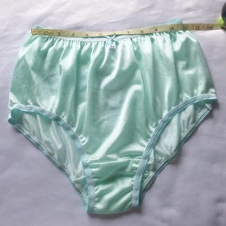 กางเกงในผ้าไนลอน ผ้าวาโก้ สีพาสเทล แบบเต็มตัว ไซส์ L(ใหญ่) Woman Underwear Nylon กรุณาตรวจขนาดก่อนสั่งซื้อ