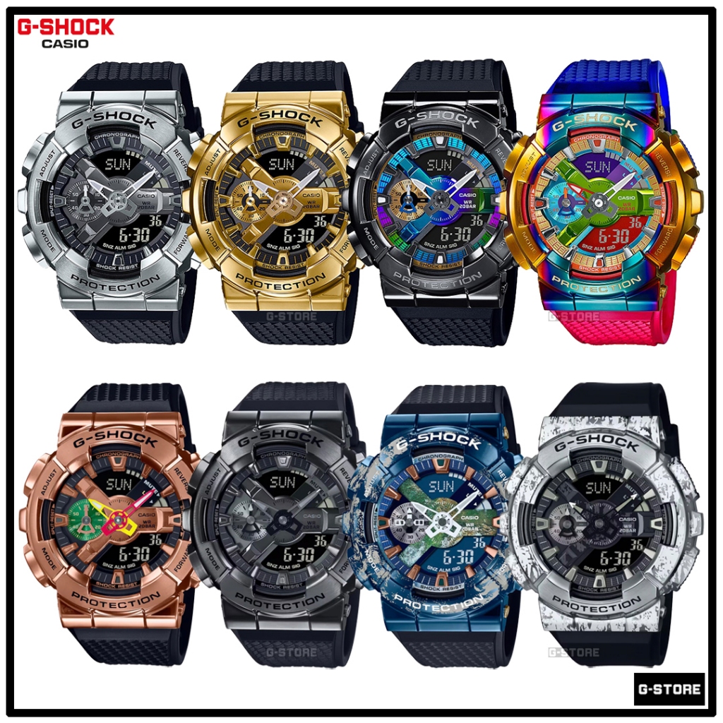 นาฬิกา G-SHOCK รุ่น GM-110 / GM-110BB / GM-110RH / GM-110CG / GM-110MF ของแท้ รับประกัน 1 ปี