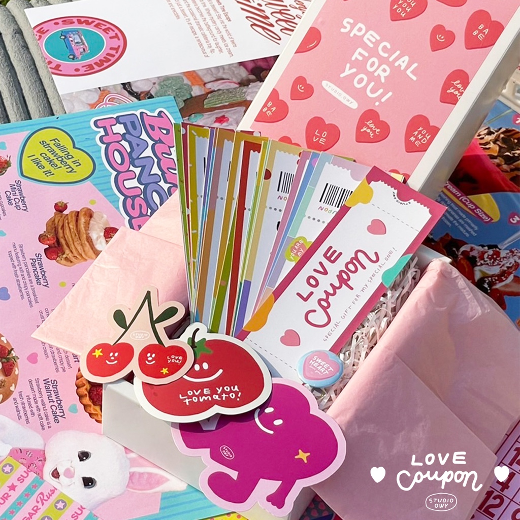 LOVE COUPON GIFT BOX