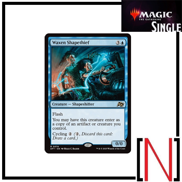 [MTG][Single][DFT] Waxen Shapethief ระดับ Rare [ภาษาอังกฤษ]