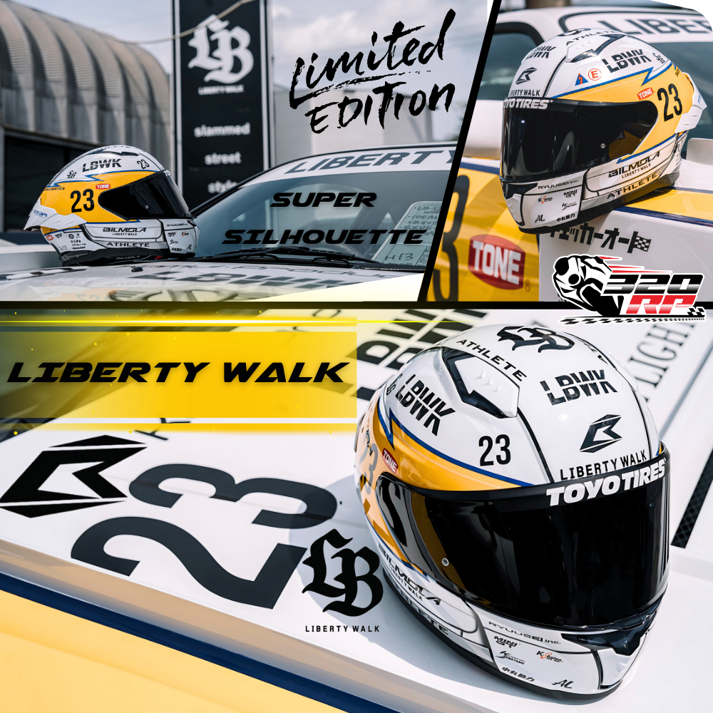 หมวกกันน็อค BILMOLA LIBERTY WALK SUPER SILHOUETTE | Limited Edition ส่งไว!! 320sp