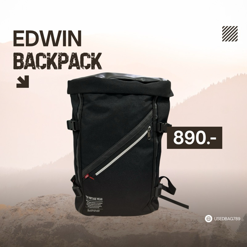 กระเป๋าเป้สะพายหลัง EDWIN BACKPACK แท้